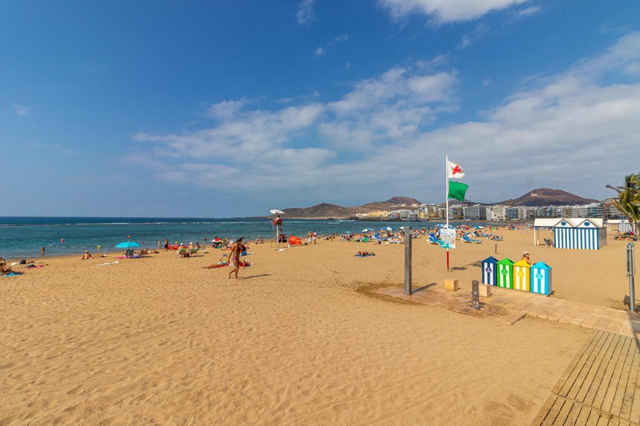 ラスパルマス・デ・グランカナリアLovely Hygge Flat In Las Canteras Beachアパートメント エクステリア 写真