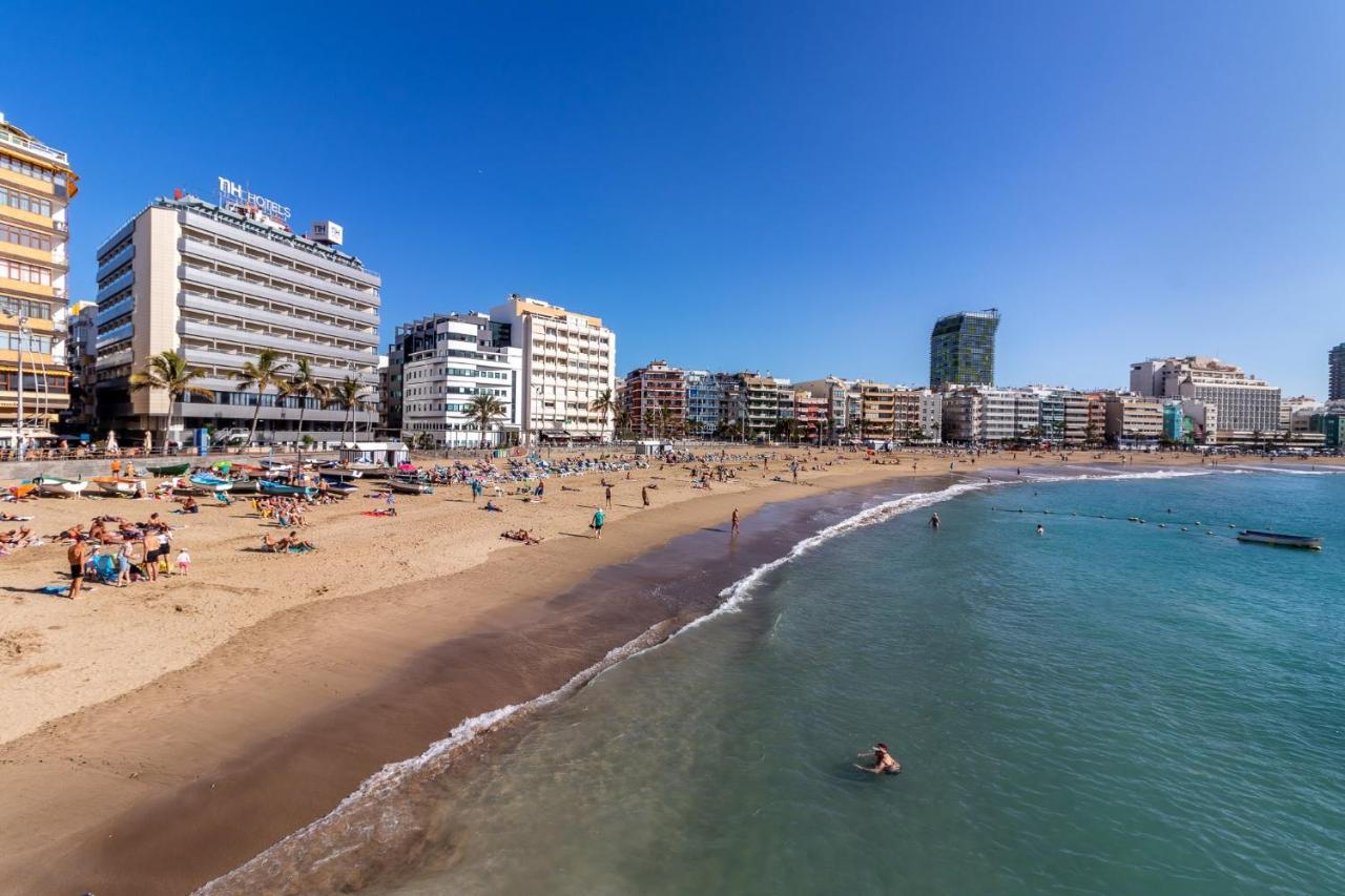 ラスパルマス・デ・グランカナリアLovely Hygge Flat In Las Canteras Beachアパートメント エクステリア 写真